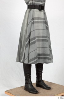 Photos Woman in Historical Dress 37 20th century Grey dress…
